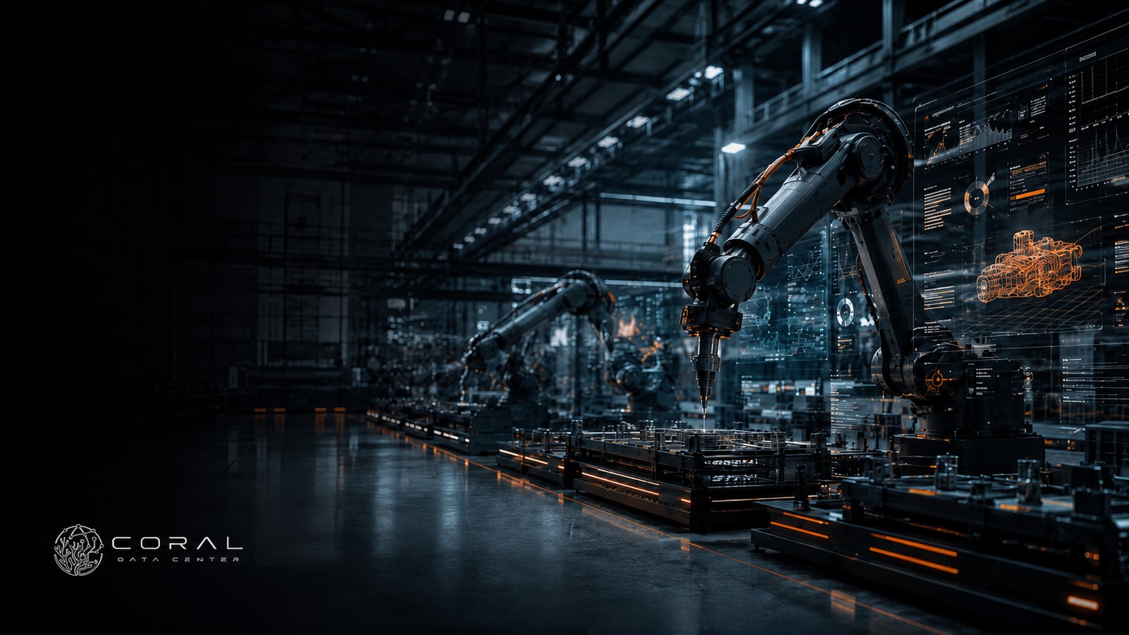 CoralDC Manufacturing AI infrastructure concept
