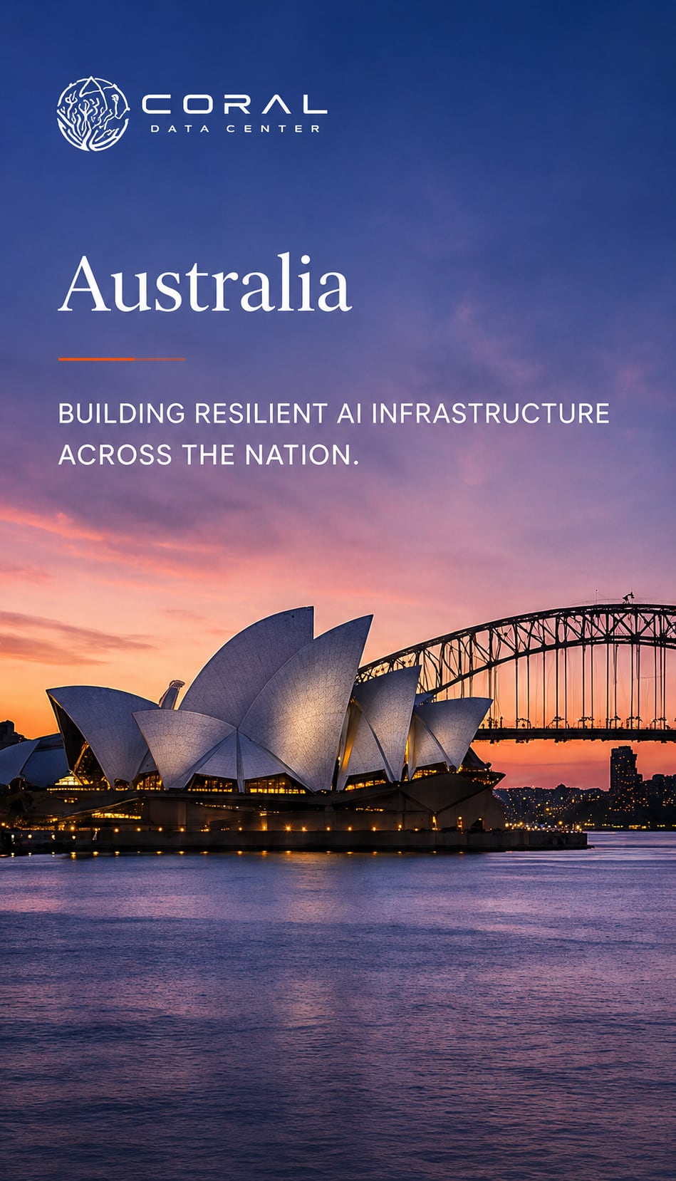 CoralDC Australia regional AI infrastructure concept