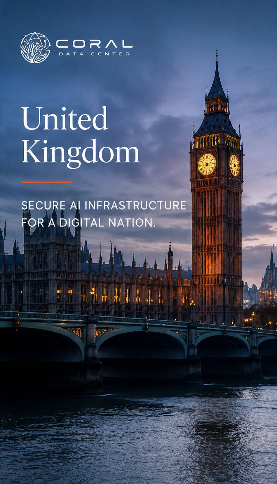 CoralDC United Kingdom regional AI infrastructure concept